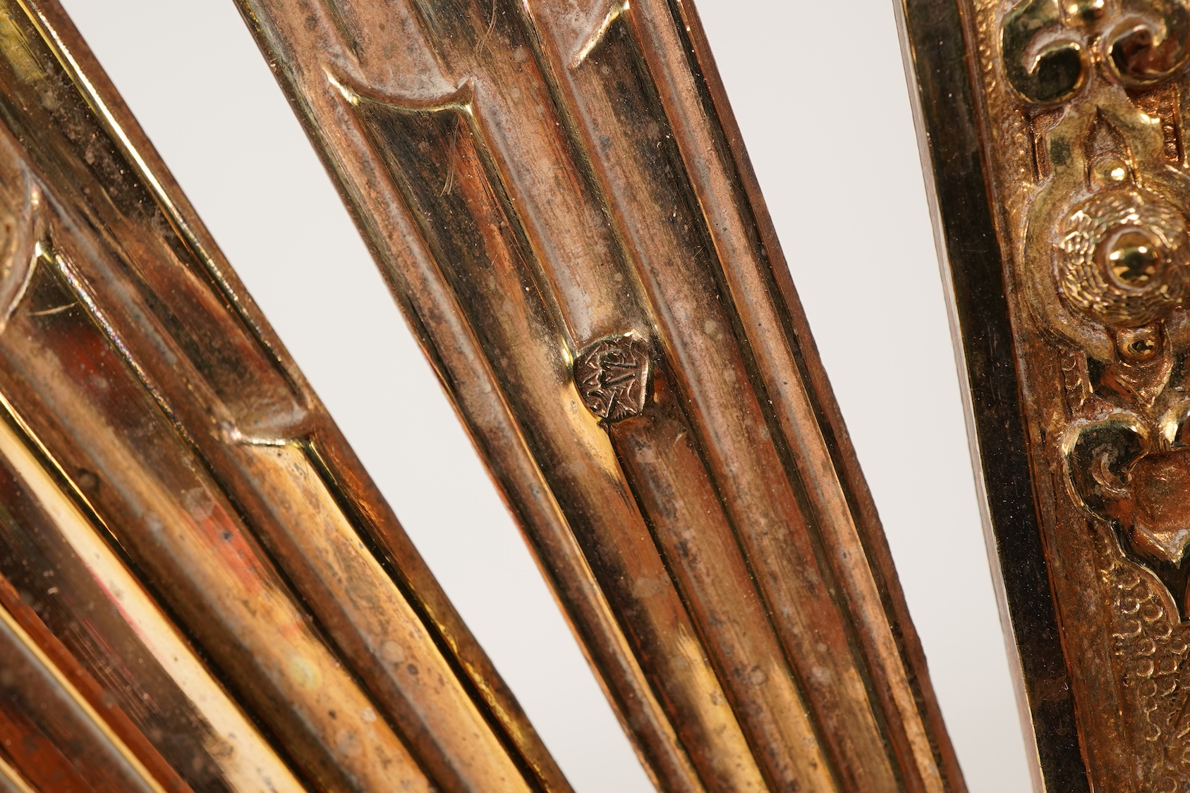 A mid 19th century French 950 standard parcel gilt silver Monstrance, by Placide Poussielgue-Rusand of Paris (1847-1891)